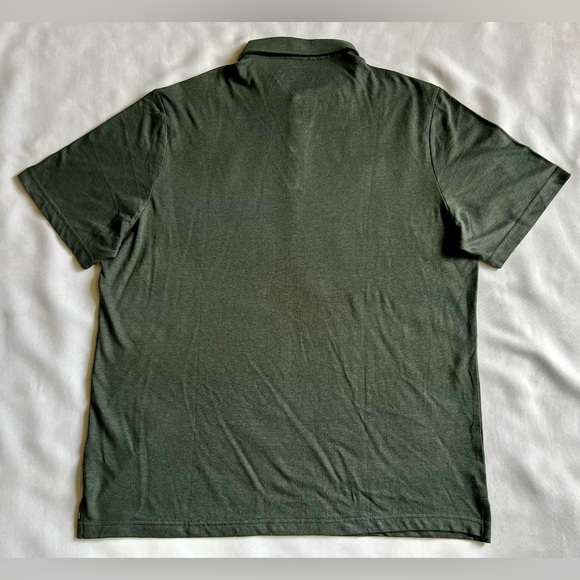 Haggar Men’s Polo Shirt XL Moss Green Cotton Blend NWT Casual Golf Style - Picture 6 of 7